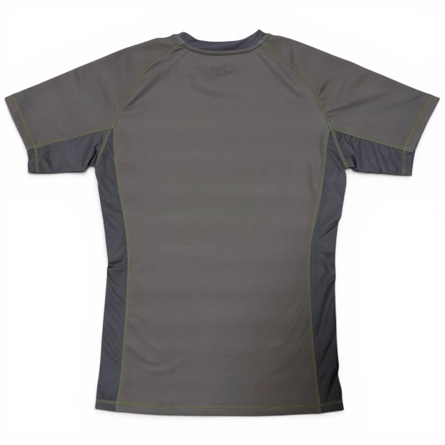 NYT Staple Series Short Sleeve Rashguard Khaki/Ash