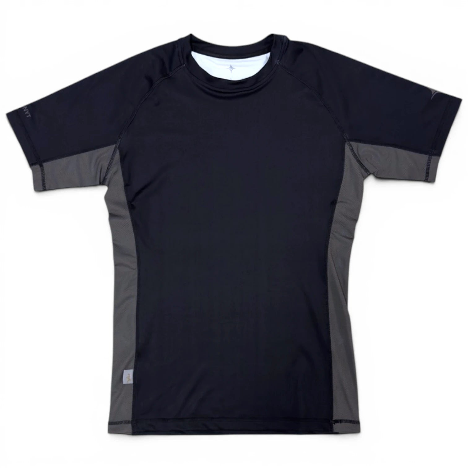 NYT Staple Series Short Sleeve Rashguard Black/Smoke