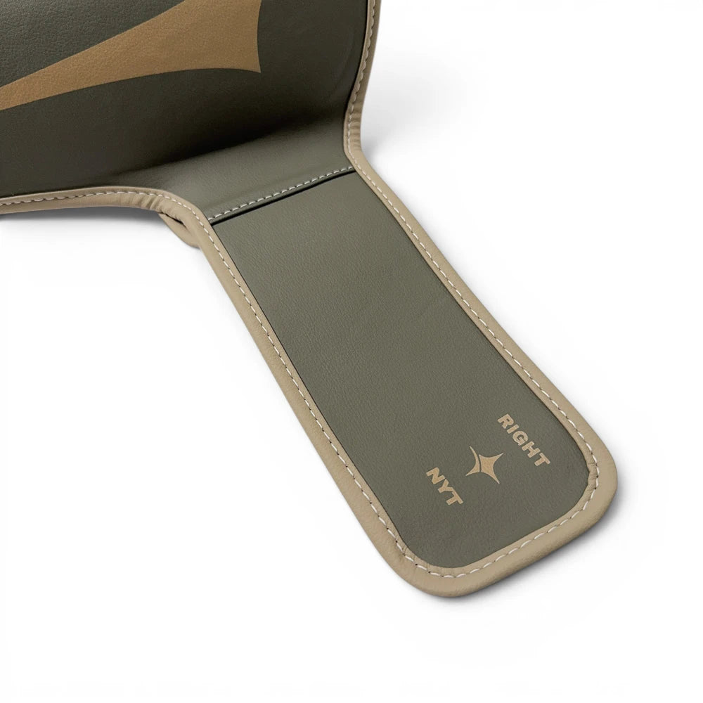 NYT Muay Thai Shin Guards Smoke/Sand
