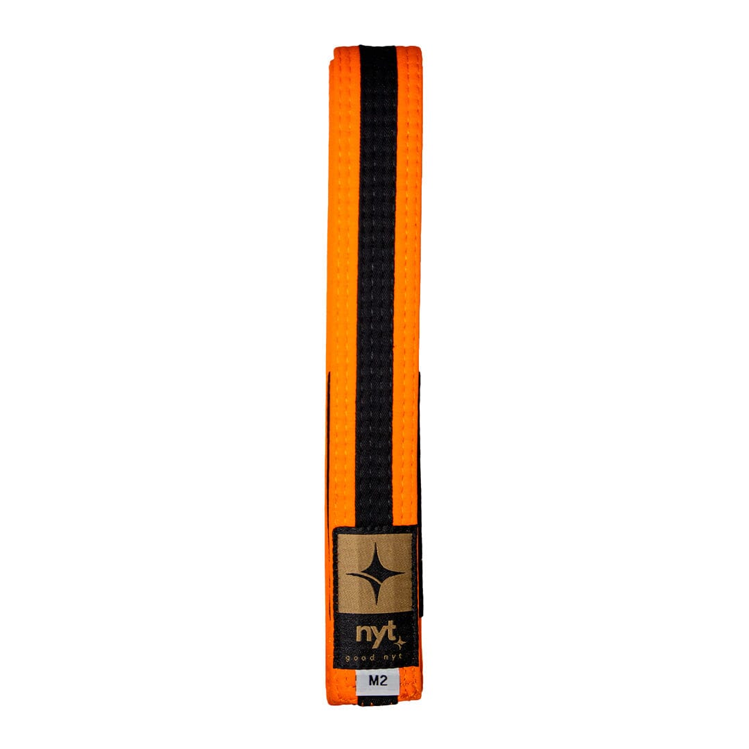 NYT Youth BJJ Gi Belt Orange/Black