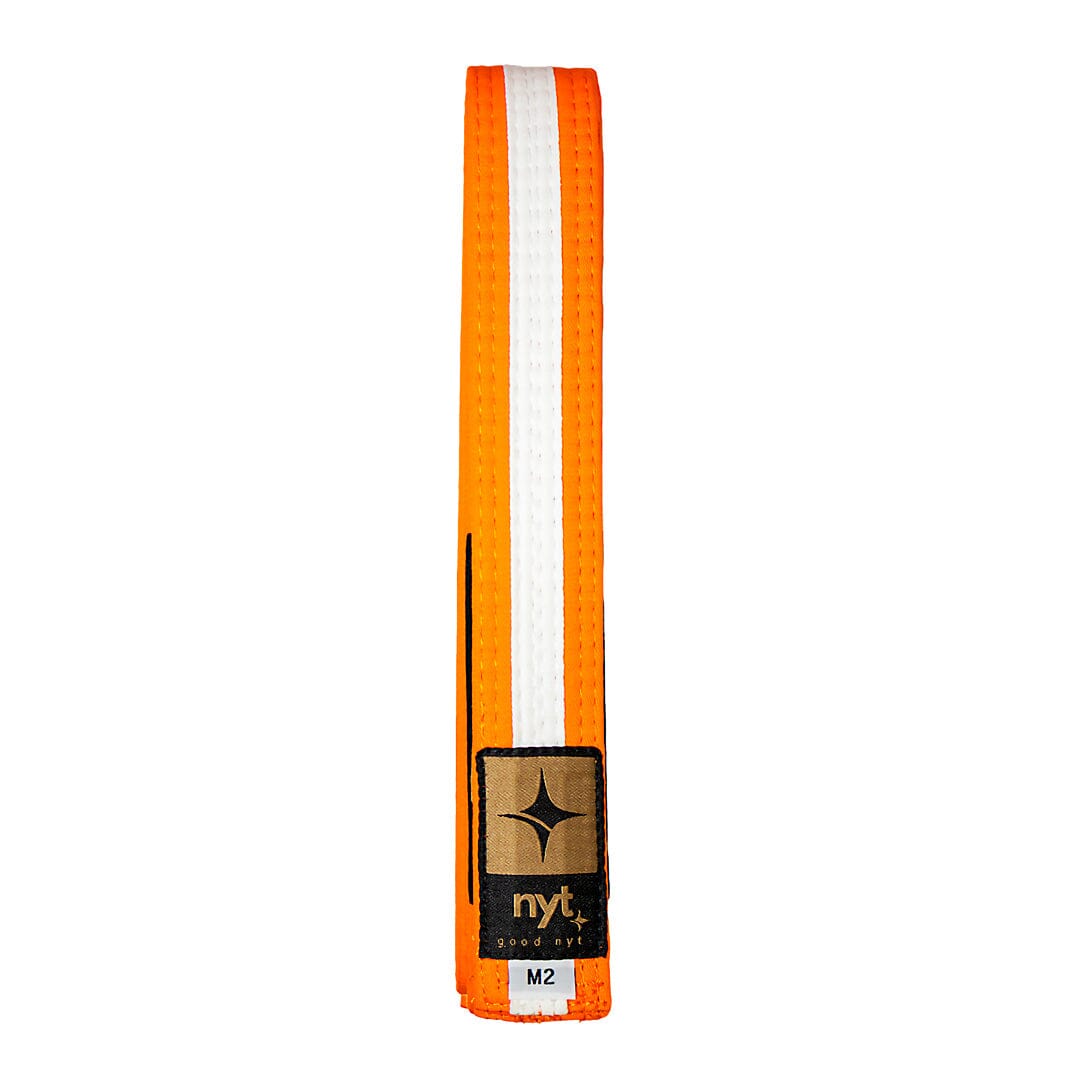 NYT Youth BJJ Gi Belt Orange/White