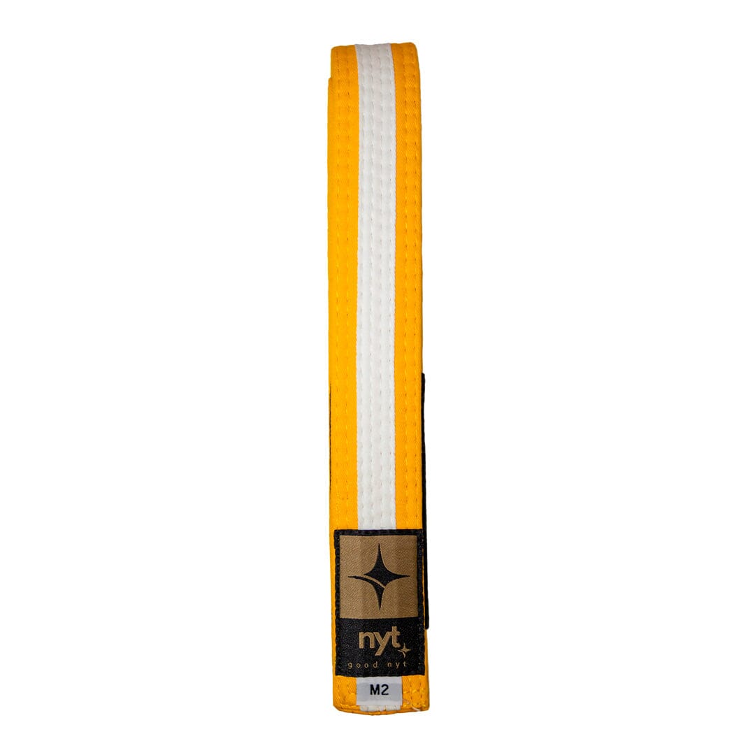 NYT Youth BJJ Gi Belt Yellow/White