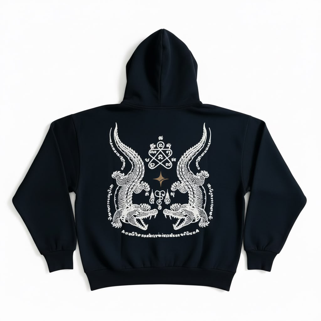 Sakyant Box Hoodie - Black